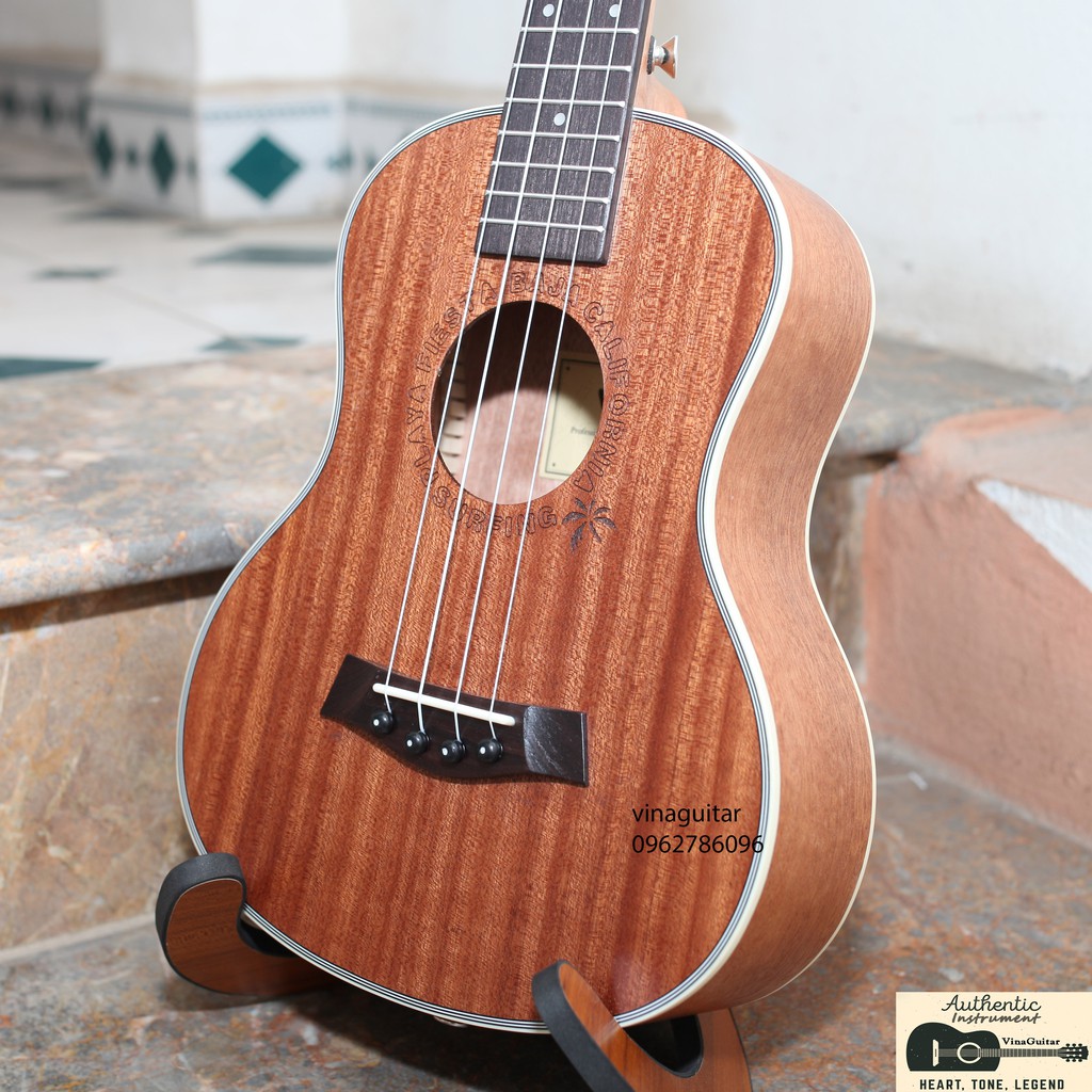 Đàn Ukulele Bws concert/tenor Full gỗ MG-3C MGV Chữ