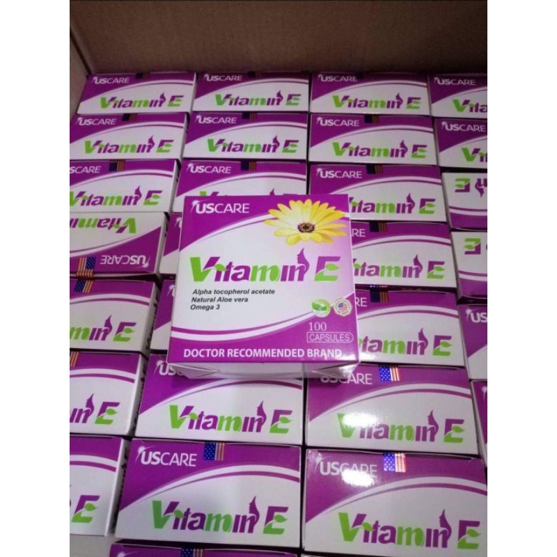 Viên Uống Vitamin E Hoa Cúc Hộp 100 viên