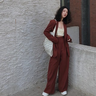 SET BỘ TRANG PHỤC VEST NỮ FORM RỘNG ULZZANG