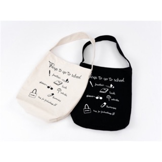 [sẵn] túi tote thing to go to school