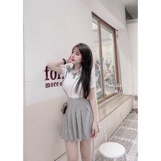 Set Yếm Áo Cổ Bẻ Hot Hit