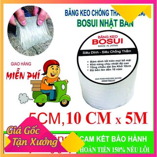 Băng keo chống thấm bosui nhật bản siêu dính đa năng trên mọi chất liệu