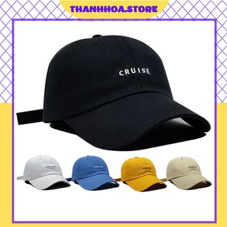Mũ lưỡi trai nón kết nữ nam Hàn Quốc ulzzang đẹp cá tính thể thao thêu chữ đen trắng kaki