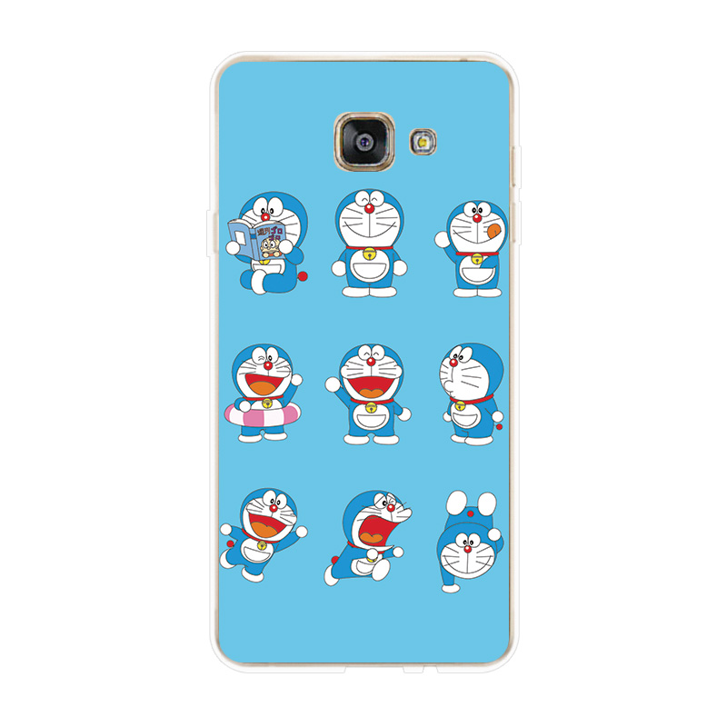 Ốp Lưng Samsung Galaxy A3 A5 A7 2016 2017 TPU mềm Case Doraemon