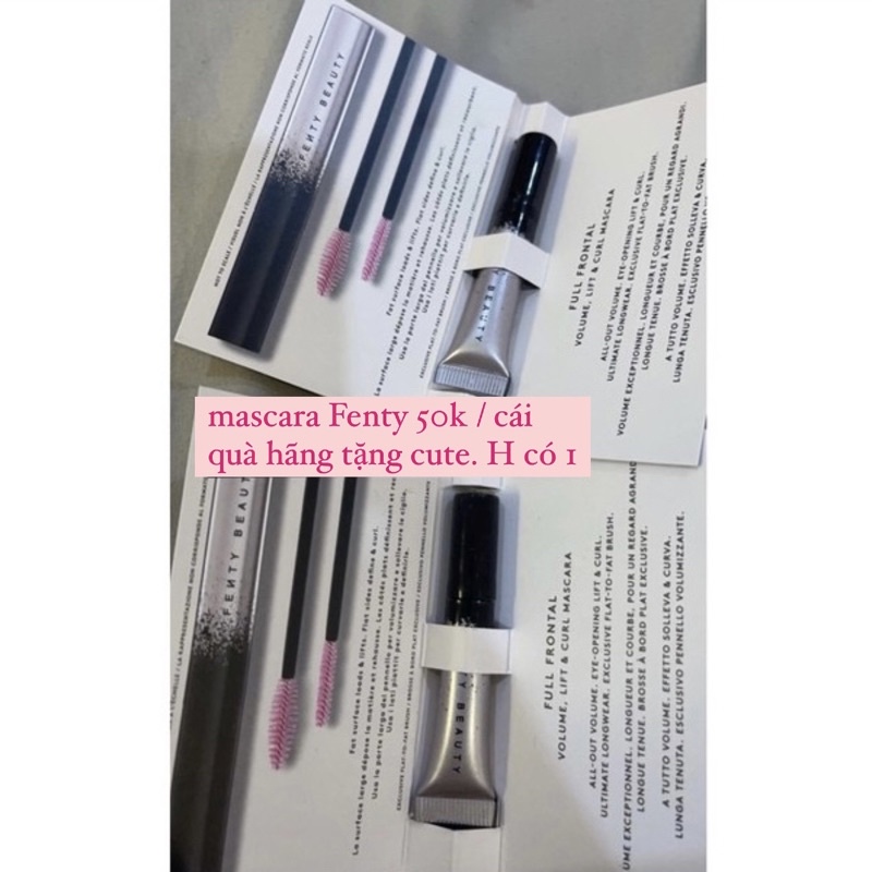 Mascara Fenty mini