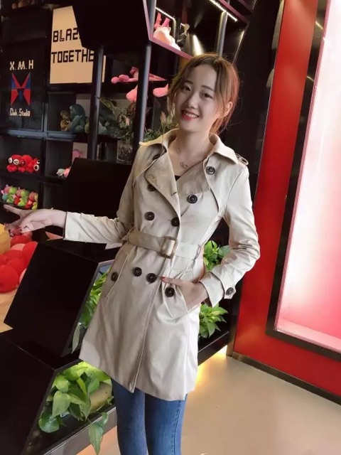 Áo măng tô nữ dáng dài hàng QCXK | BigBuy360 - bigbuy360.vn