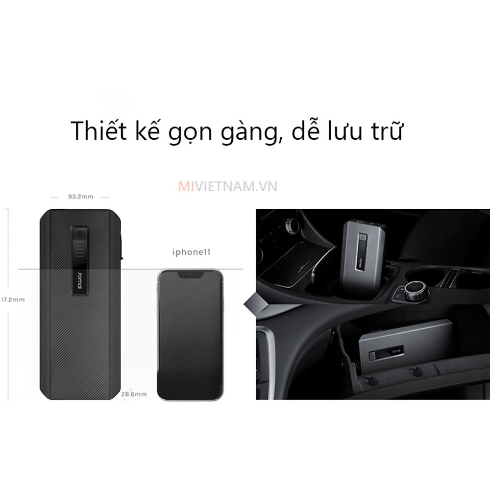 [Bản quốc tế] Bộ kích điện bình ắc quy xe ô tô Xiaomi 70mai Midrive PS06 Car Jump Starter Max