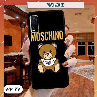 Ốp lưng Vivo V20 SE - lưng nhám viền dẻo