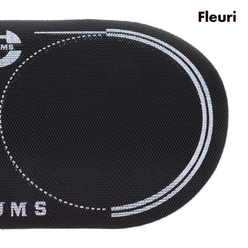 Miếng Vá Trống Bass Đôi Màu Trắng Chuyên Dụng Chất Lượng Cao