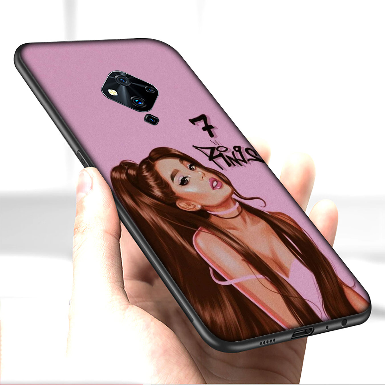 Ốp Điện Thoại Silicon Mềm Hình Ariana Grande K60 Cho Huawei P30 Pro Lite Y6 Y7 Y9 Prime 2019 2018 Y9prime