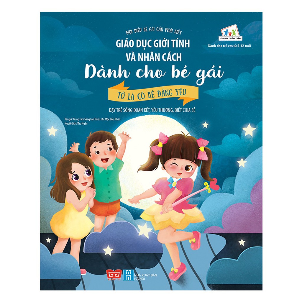 SÁch - Giáo dục giới tính và nhân cách dành cho bé gái - Combo 4 cuốn