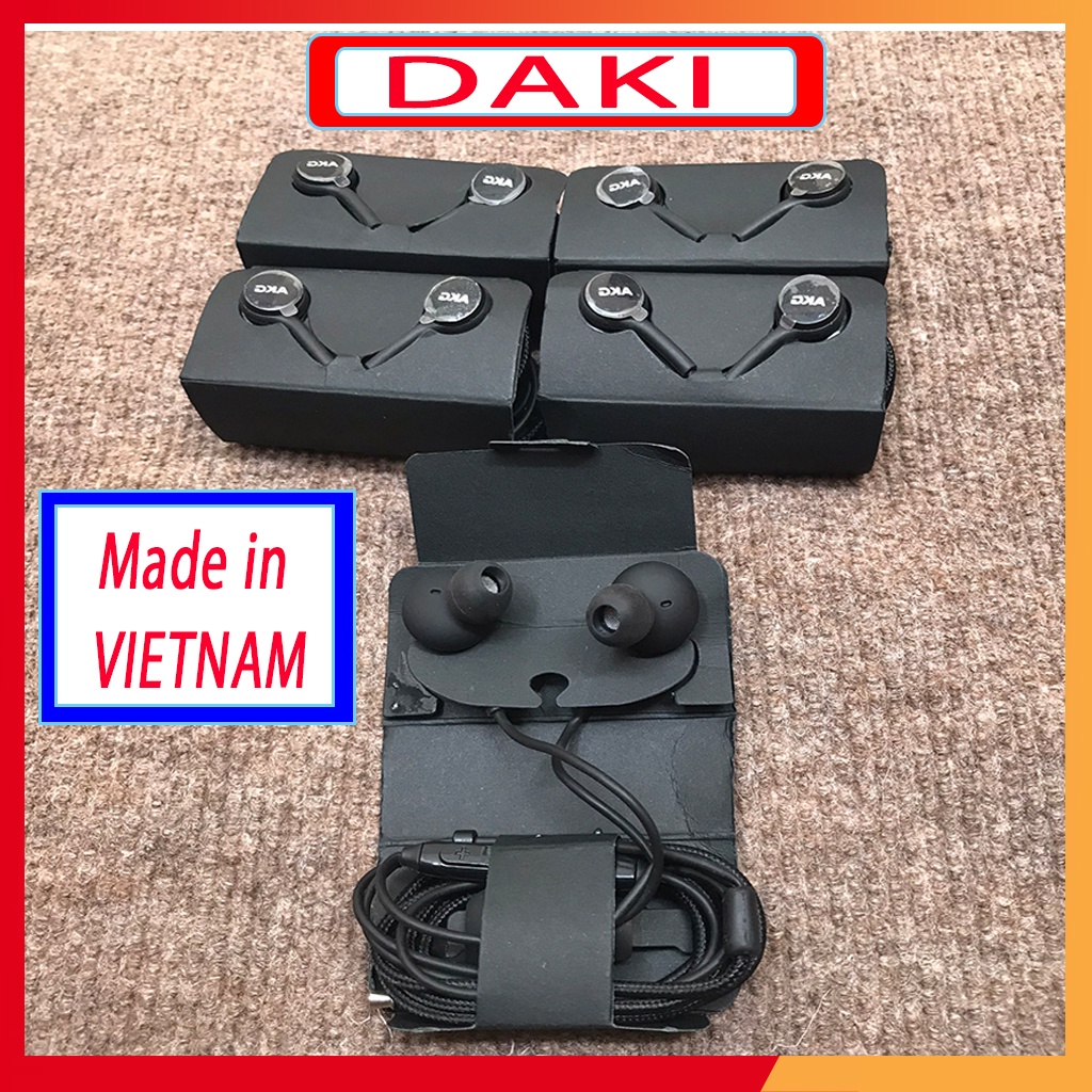 Tai Nghe AKG SSamsunng S10+ Tặng 4 nút tai phụ - Tai nghe nhét tai có dây - DAKI SHOP