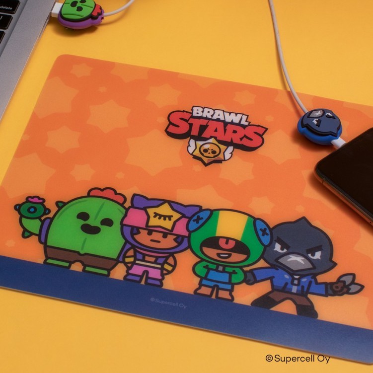 Lót chuột BRAWL STARS siêu bền chắc in hình nhân vật hoạt hình