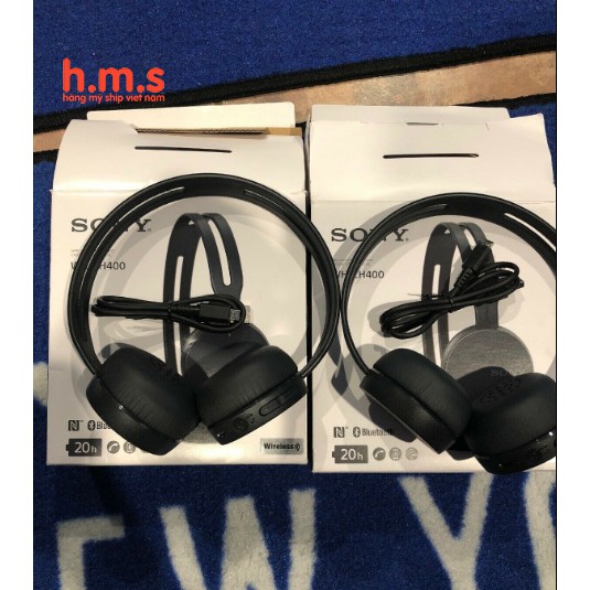 ( BEST SELL ) Tai nghe Bluetooth không dây Sony WH-CH400 có / Micrô - ĐEN