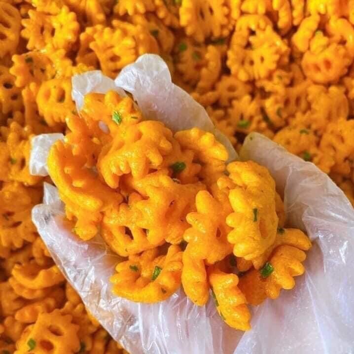 Snack CUA mắm hành 100g dùng thử - ăn vặt tuổi thơ