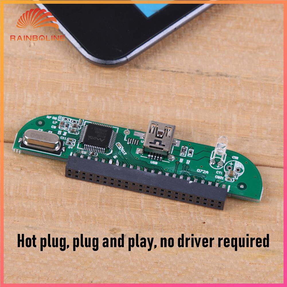 Bộ Chuyển Đổi Ổ Cứng 2.5 Inch Usb 2.0 Sang Ide Hdd Kèm Cáp Dữ Liệu