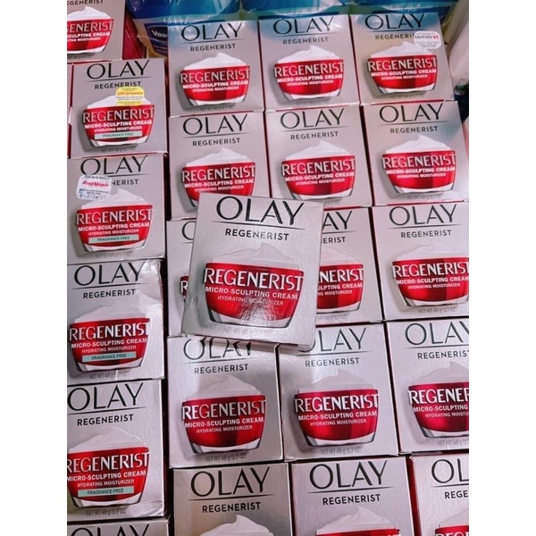 Kem Olay Mỹ Dưỡng Ẩm Chống Lão Hóa Olay Regenerist Micro-Sculpting Cream Face Moisturizer Mỹ