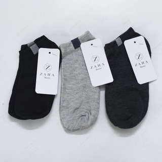 Combo 3 đôi tất nam cổ ngắn hàn quốc