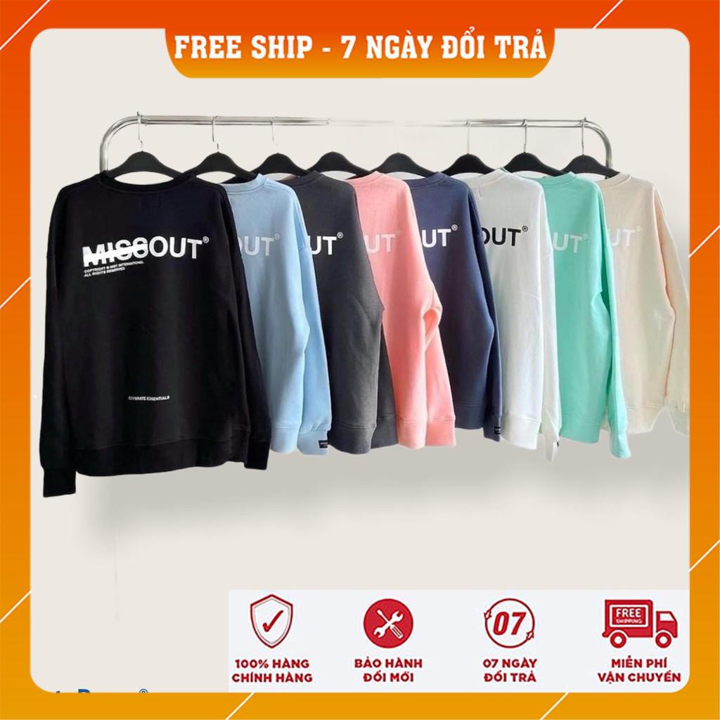 ÁO SWEATER form rộng MissOut unisex nam nữ siêu chất | BigBuy360 - bigbuy360.vn