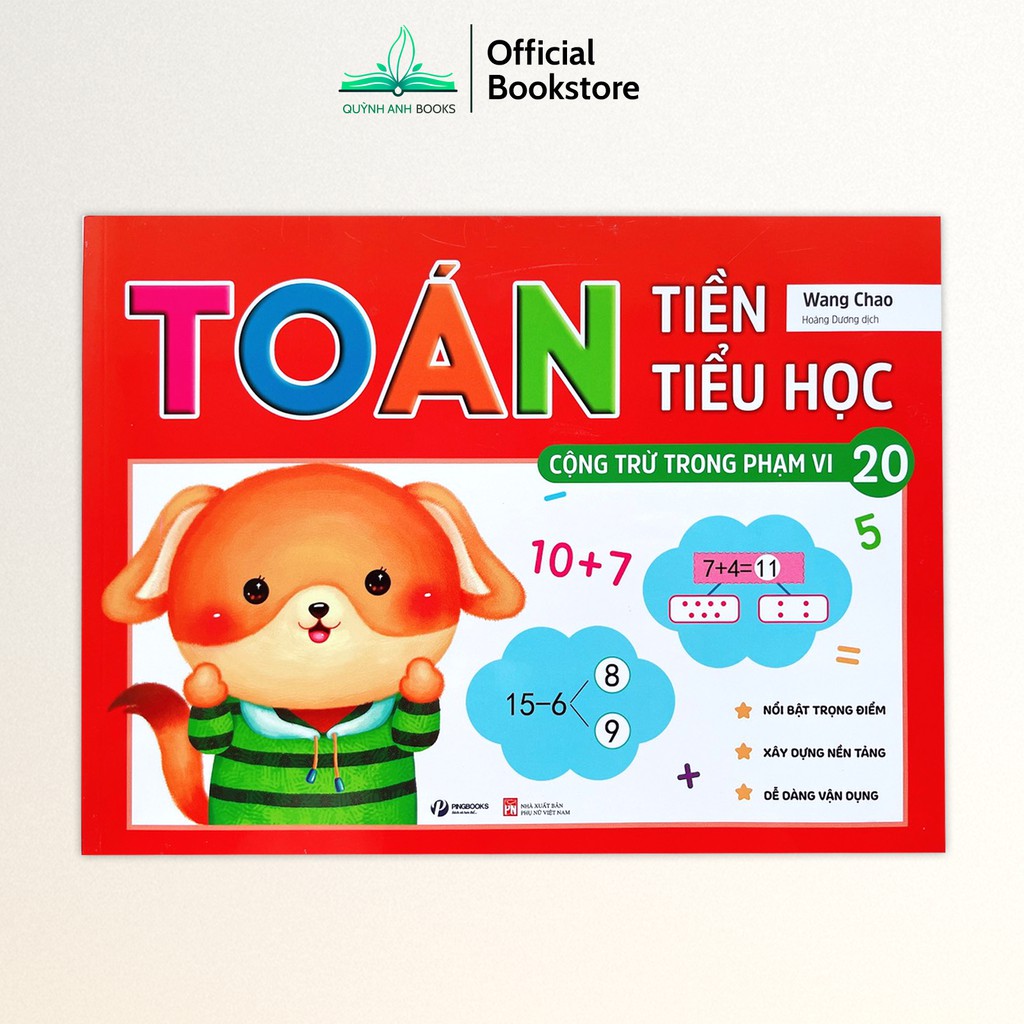 Sách - Toán tiền tiểu học xây dựng nền tảng (Bộ 2 quyển) - NPH Pingbook