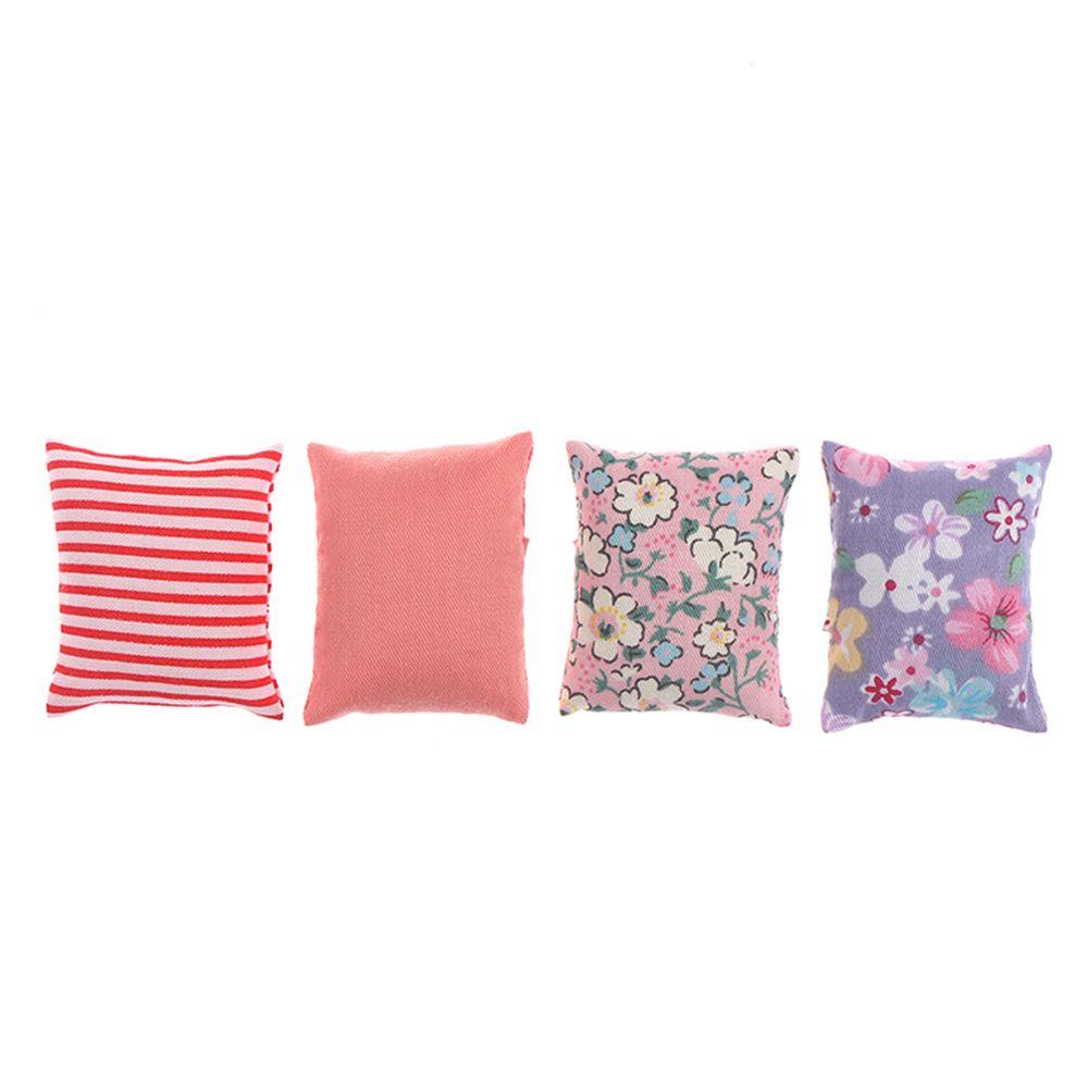 IVORY Gối Đệm Mini 1 / 12 Dùng Trang Trí Tiểu Cảnh / Nhà Búp Bê