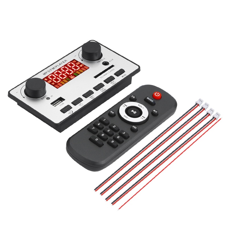 Bảng Mạch Giải Mã MP3 Kết Nối Bluetooth DC 7V-23V USB TF FM Radio MP3 Cho Loa Phát Nhạc