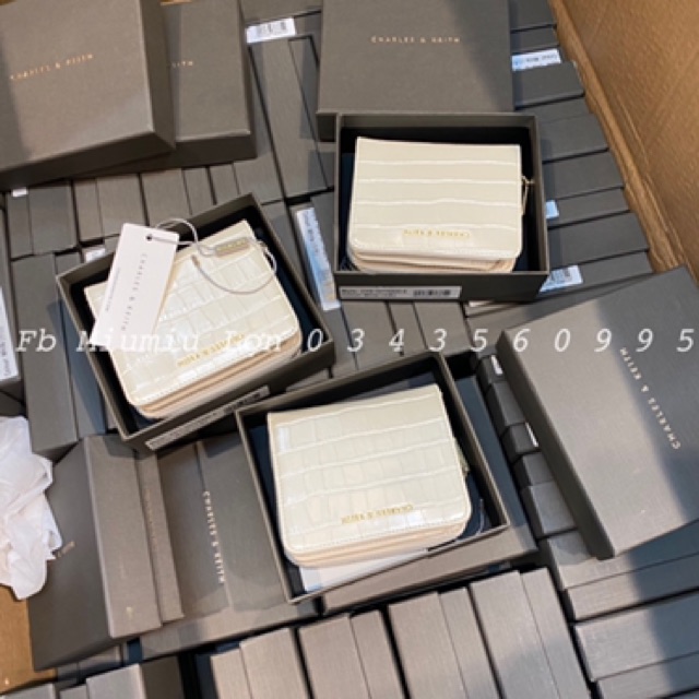 Ví Mini Khoá kéo Nhiều Ngăn Kèm Hộp