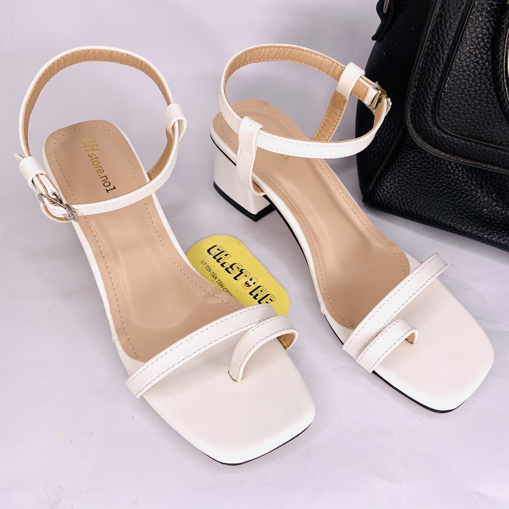 Sandal nữ xỏ ngón, dép quai hậu thanh lịch - Mã H11