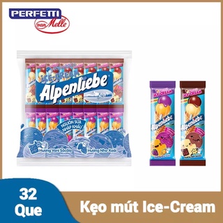 Kẹo mút alpenliebe ice-cream gói 32 que