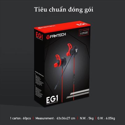 Tai nghe Gaming nhét tai Fantech EG1