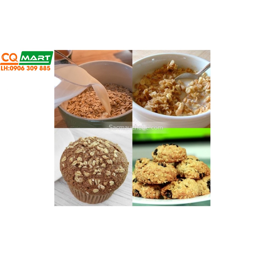 Yến Mạch Đức Hafer Flocken Cán Dẹp 500g