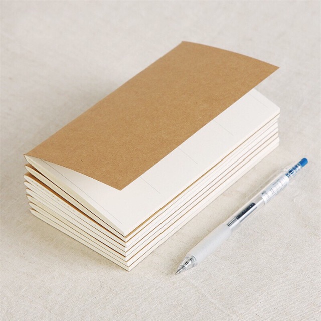 Ruột sổ - Notebook Refill sổ Midori size tiêu chuẩn 22x12cm