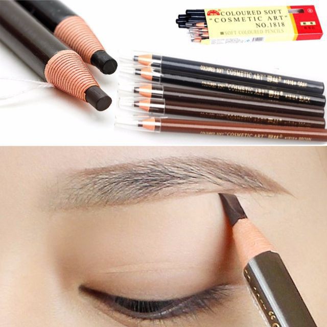 ★ Chì Xé Kẻ Mày [RẺ VÔ ĐỊCH] Không Lem Không Trôi Coloured Soft Cosmetic ★