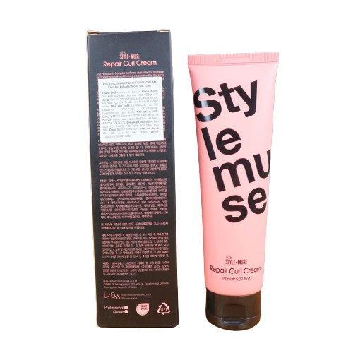 ✅[ ATS ] KEM TẠO KIỂU CHO TÓC XOĂN ATS STYLEMUSE REPAIR CURL CREAM 150ML