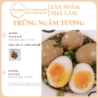 🥚 Trứng lòng đào ngâm tương siêu ngon