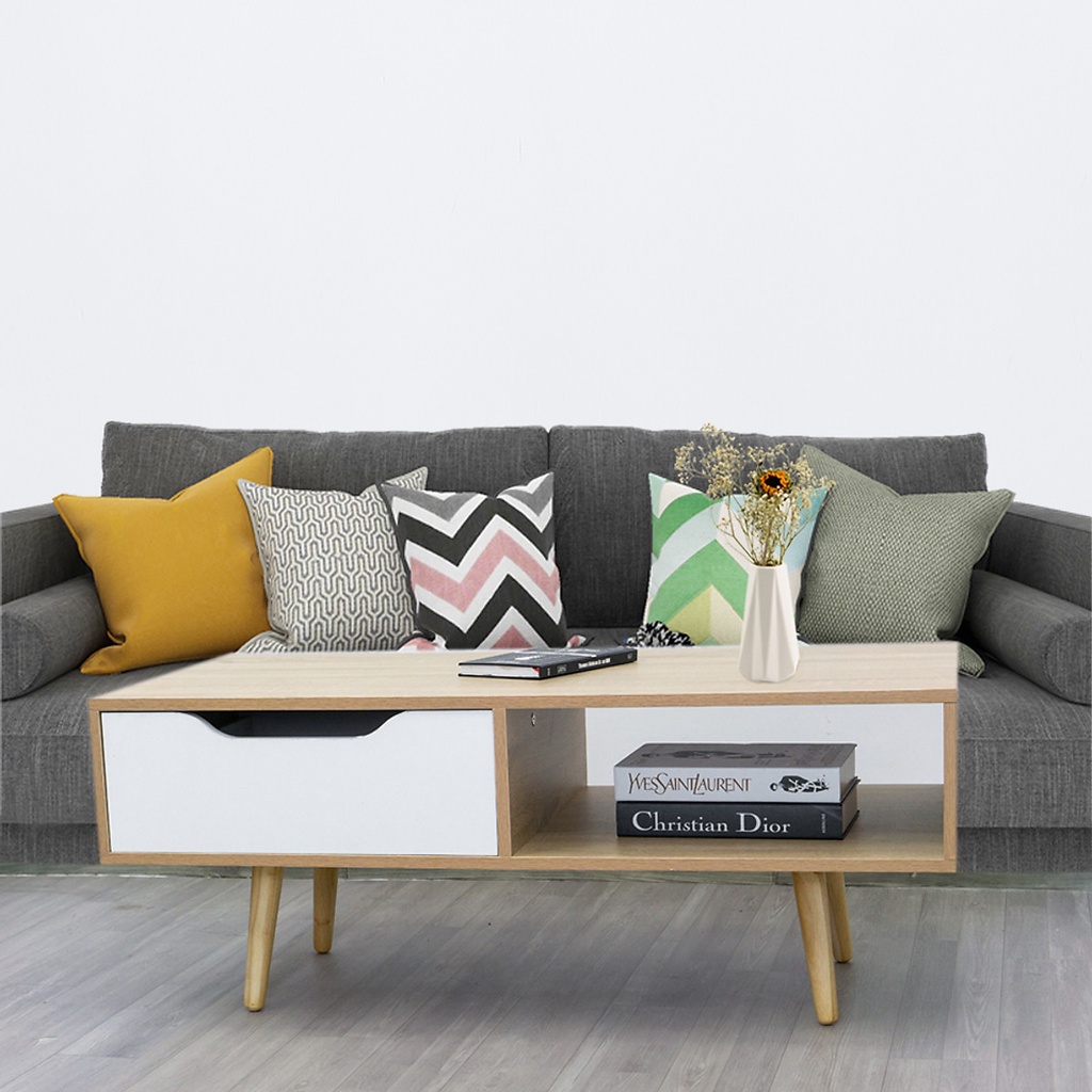 Bàn trà sofa phong cách Bắc Âu Tâm House HX-TV06