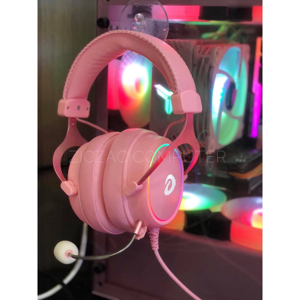 Tai nghe DareU EH925s Queen Pink 7.1 RGB