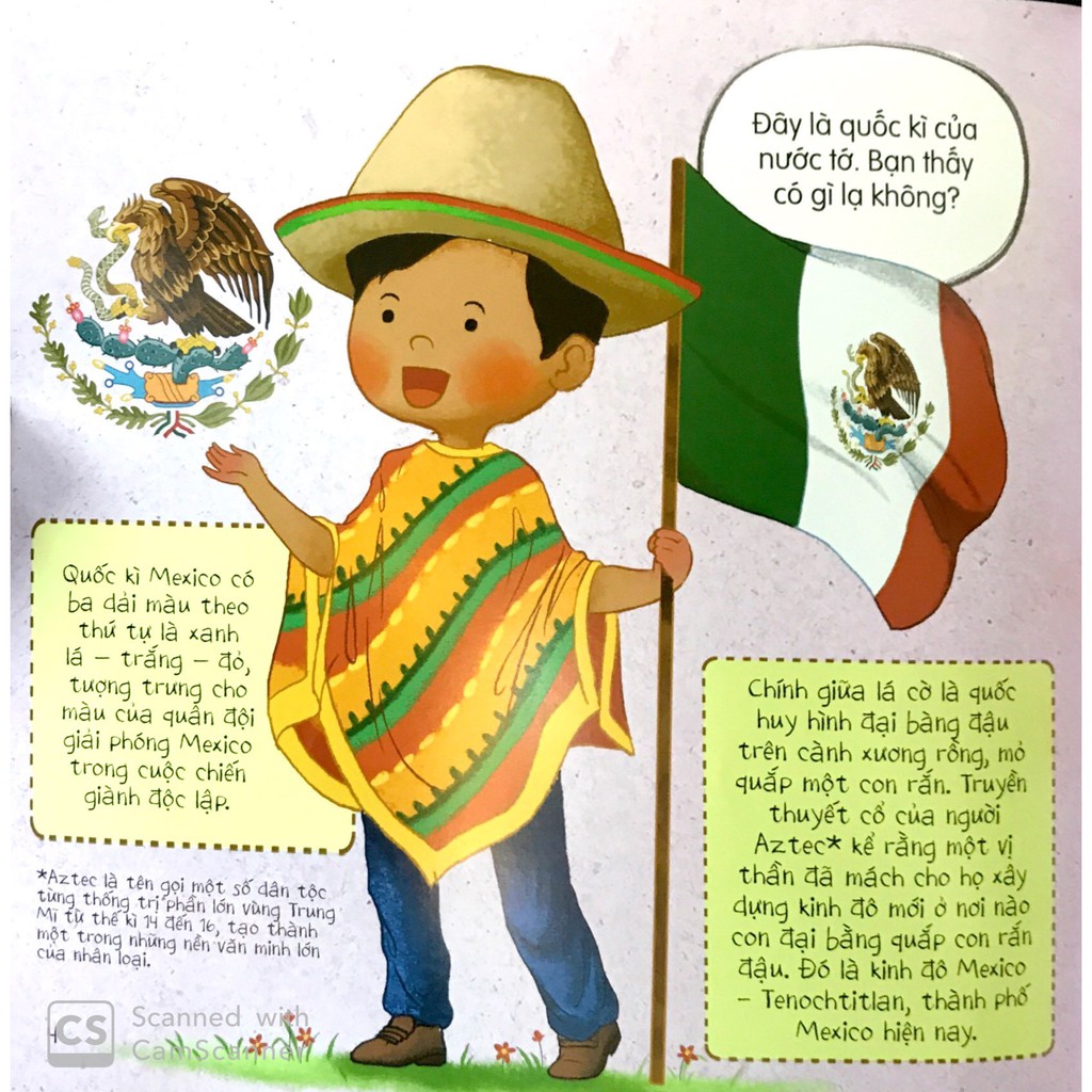Sách - Vòng Quanh Thế Giới - Mexico Gigabook