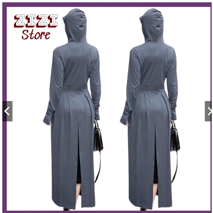 Áo chống nắng toàn thân 2 lớp MẪU MỚI chất thông hơi kim cương thoáng mát