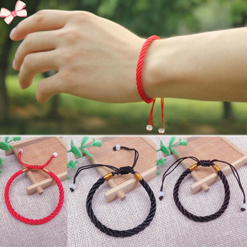 Vòng Đeo Tay Dây Đỏ May Mắn