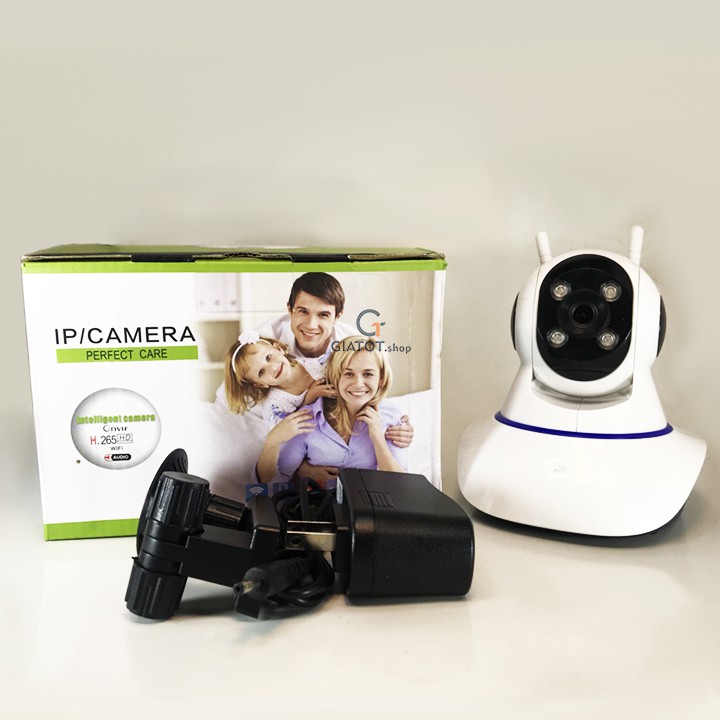 [Rẻ vô địch] Camera wifi 2 râu 4 led Yoosee HD-720P, hàng đẹp GiatotHN