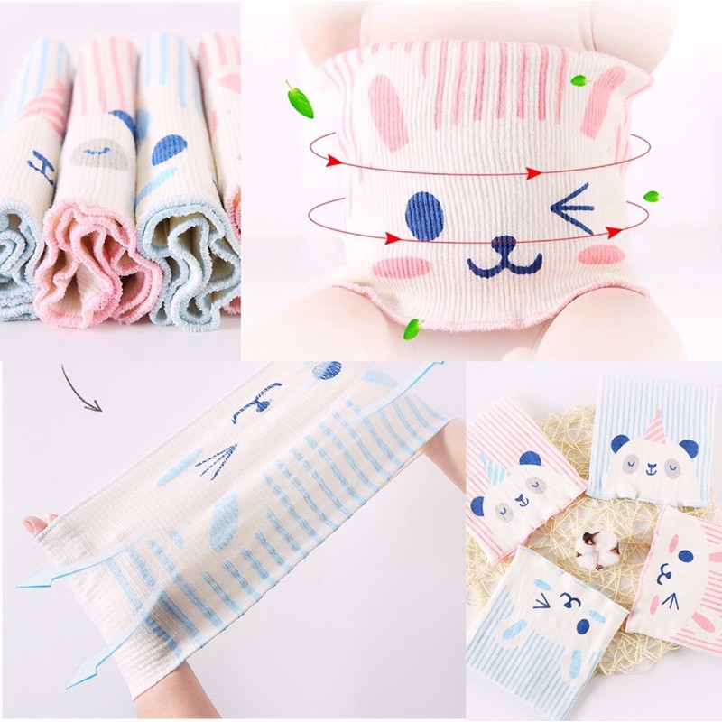 Babycity Quấn bụng giữ ấm bụng bé sơ sinh tránh gió phòng đau bụng