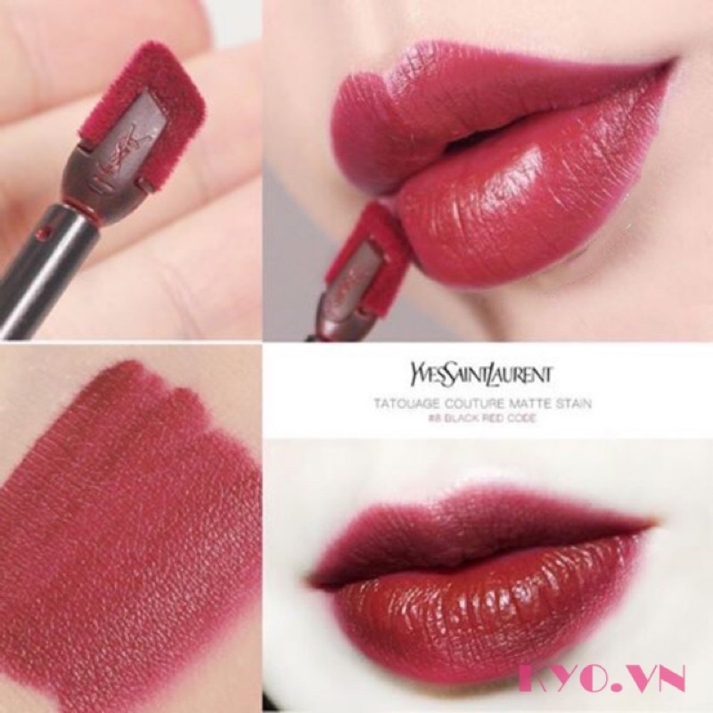 Giảm Giá Son Kem Lỳ Ysl Tatouage Couture Liquid Matte Lip Stain Siêu Lì -  Beecost