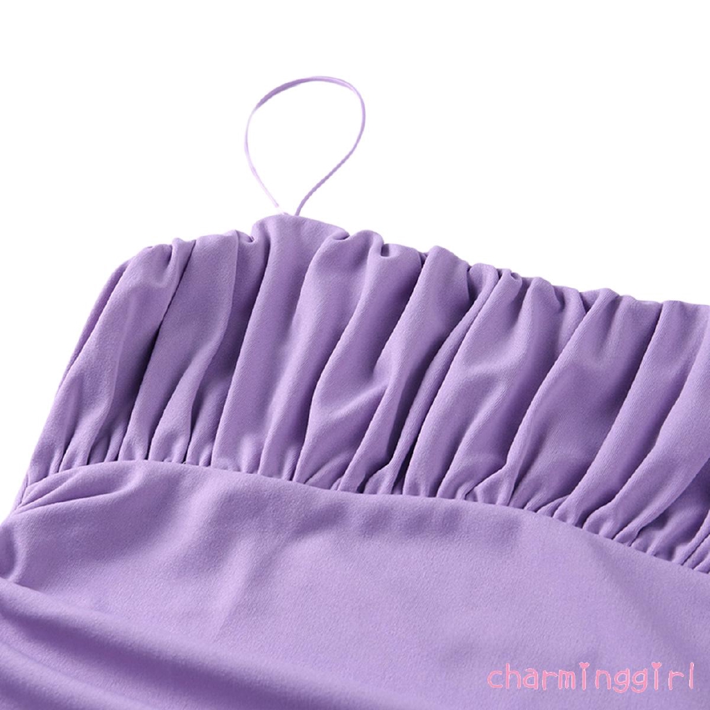 Đầm Dự Tiệc Không Tay Màu Trơn Gợi Cảm Dành Cho Nữ