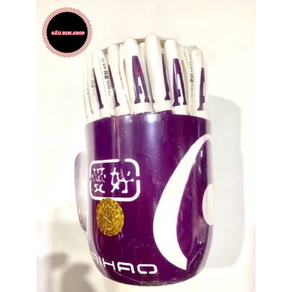 48 chiếc bút A (tặng kèm cốc), hàng tốt, chất lượng. 1 cốc đóng đủ số lượng