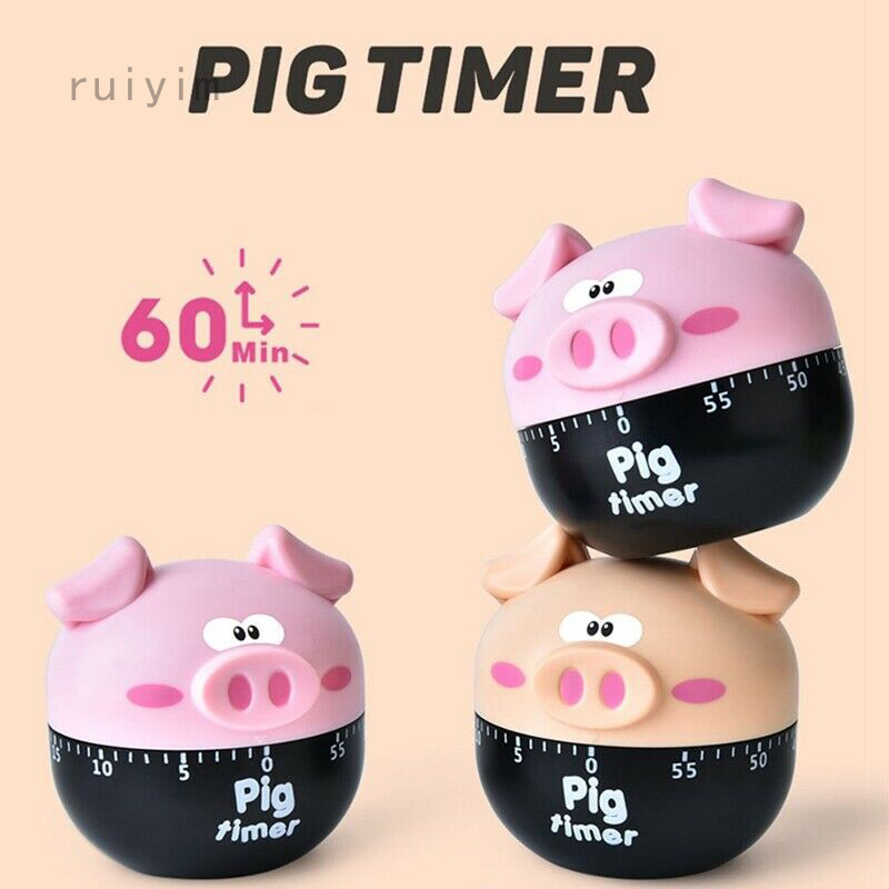 Đồng Hồ Hẹn Giờ 60 Phút Hình Hoạt Hình Đáng Yêu