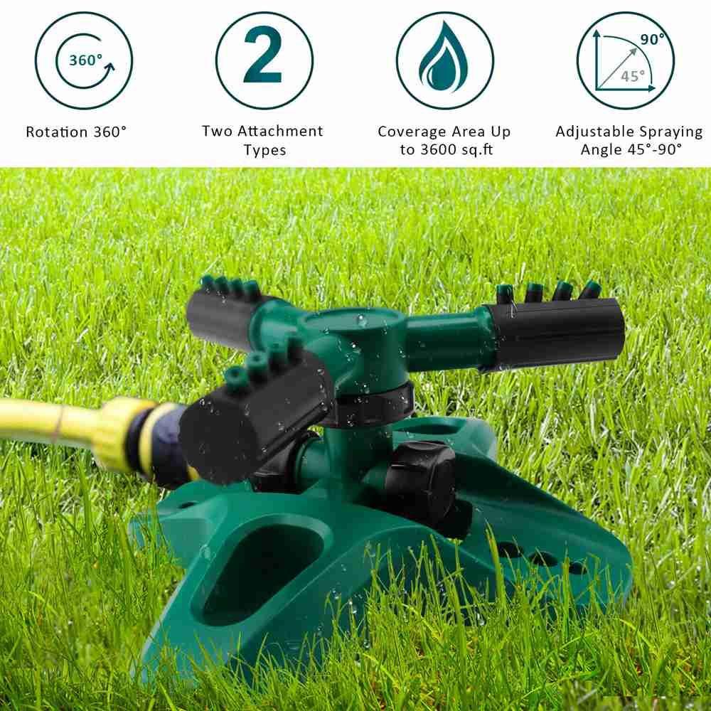 Vòi Phun Nước Tưới Cây Tự Động Xoay 360 Độ Tiện Dụng