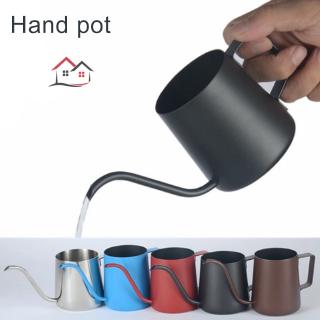 HYP Stainless Steel Long Spout Drip Kettle Narrow Gooseneck Hand Pour Over Coffee Pot @VN