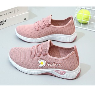 Giày thể thao nữ vải thoáng khí Fashion hoa cúc ( Có 2 Màu)