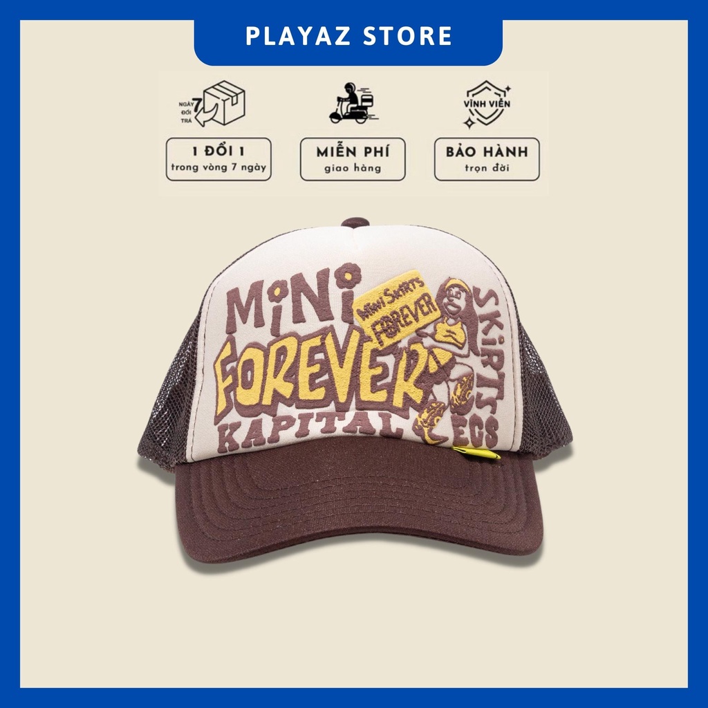 Mũ Trucker Hay Kapital Mini Skirts Forever